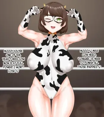 [Pasuhai] Ushi Wrestler & Ushi-san Wrestler Revenge Match | Cow Wrestler & Miss Cow Wrestler's Revenge Match [English] [PGTranslations] manga cover