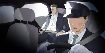 [Twitter (SFW)] [Akahachi] Businessman and Driver manga cover