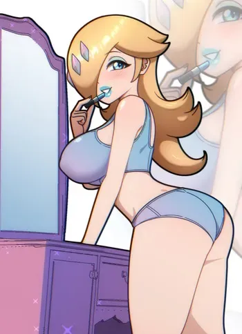 Rosalina (Mario Galaxy) Ass Collection manga cover