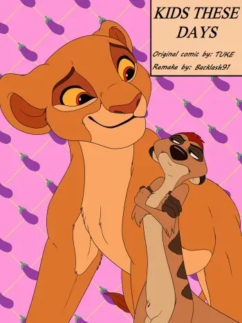 [Backlash91] Kids These Days (The Lion King) manga cover