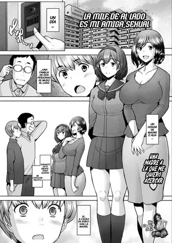 [Sakai Hamachi] Tonari no Mama wa Boku no SeFri｜La MILF De Al Lado Es Mi Amiga Sexual (Okinimesu Mama) [Español] [BigDaddy Scan] [Sin Censura] [Digital] manga cover