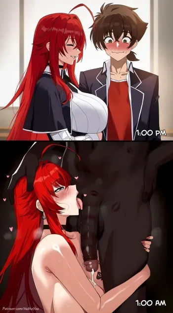 High School DxD Netorare Gallery manga cover