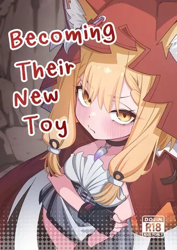 Becoming their new toy manga cover