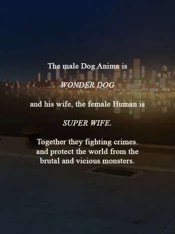 [ANALOGOAT] InterRacial Love 5 - Wonder Dog & Super Wife manga cover