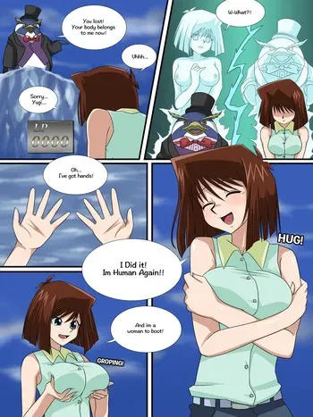 [TSFSingularity (4beruku)] Anzu loses to an Evil Penguin! (Yu-Gi-Oh!) manga cover