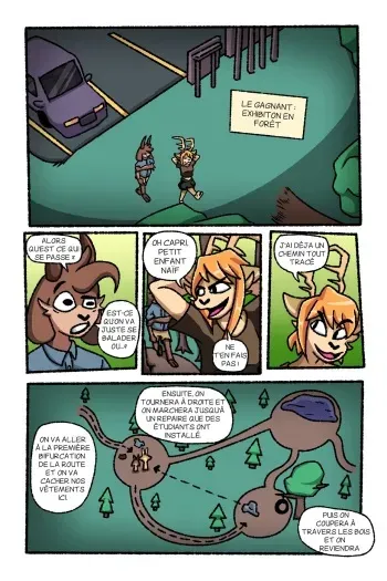 [Deerkid] The Woods [French] [Le XP3] manga cover