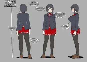 [Zetsu Red Zone(Zetsu Red)] Suzuka Minase's Happy School Life manga cover