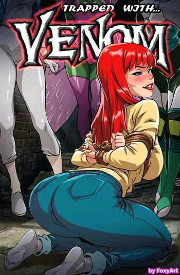[Foxyart] Trapped Mary Jane Venom Comic manga cover
