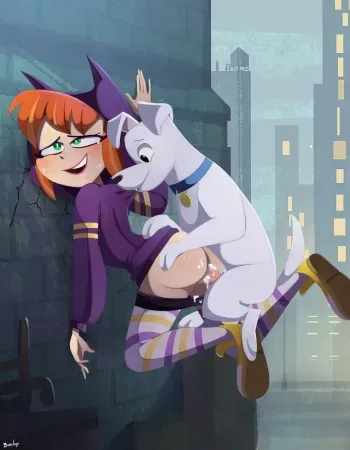[Biocrine] DC Superhero girl's pets manga cover