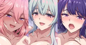 [まるごし] 秋沙銭湯にてイチャラブＨ (原神) manga cover