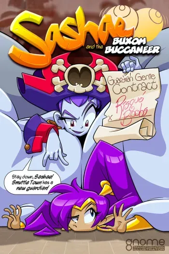 [Gnomeoo] Sashae And The Buxom Buccaneer manga cover