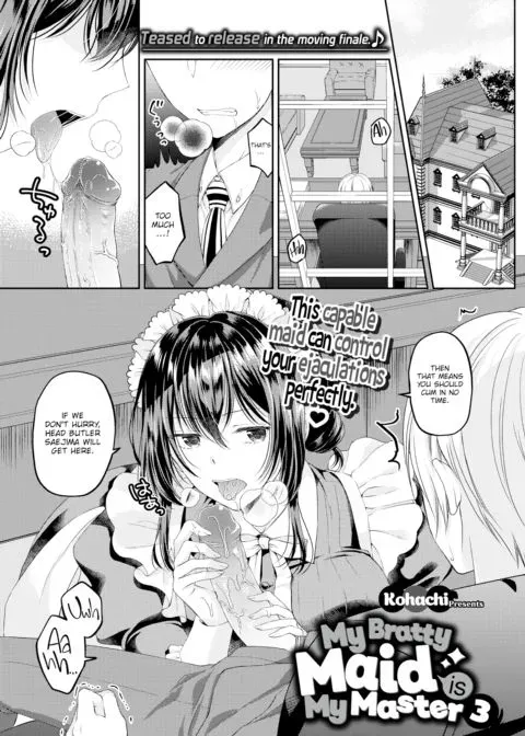 My Bratty Maid is My Master 3 manga cover