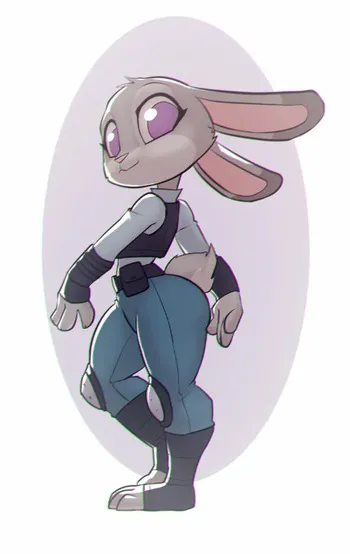 [BigDad] Judy Hopps (Zootopia) manga cover
