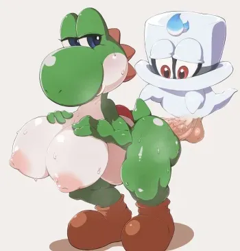 [TOXIC] Dosukebe Yoshi desu (Super Mario) manga cover