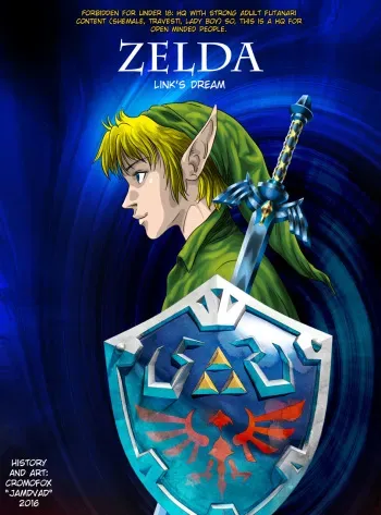 Legend of Zelda Link's Dream manga cover