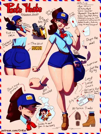 [CriKai] Delivery Girls manga cover