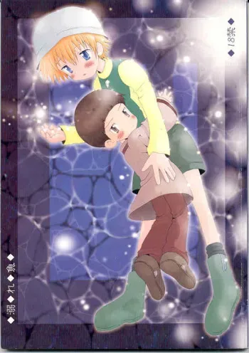 [KuruGuru DNA (Hoshiai Hilo)] Obore Sakana (Digimon Adventure 02) manga cover