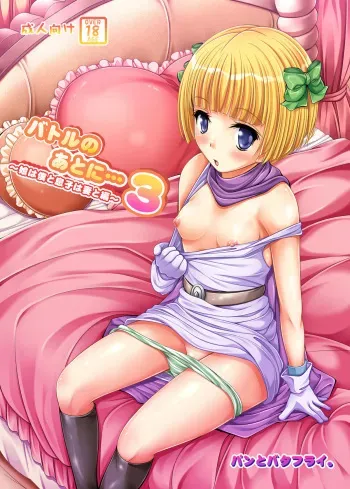 [Pan to Butterfly. (Tokei Usagi)] Battle no Ato ni... 3 ~Musume wa Boku to Musuko wa Tsuma to Hen~ (Dragon Quest V) [Digital] manga cover