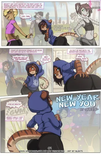 [Bleats] New Year New You manga cover