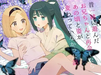 [imotare (moyori)] Mukashi Issho ni Asonda Onii-chan to Saikai Shitara Ano Koro to Sugata ga Kawatteinakatta Hanashi manga cover