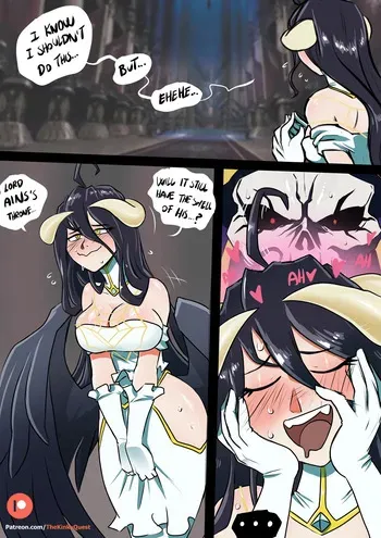 [The Kinky Quest] Albedo's Hope (Overlord|Maruyama) manga cover