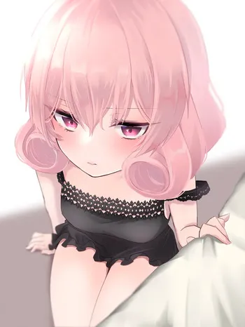 [うさぎ兎さめ] ネネカさんとおかおよごす差分 manga cover