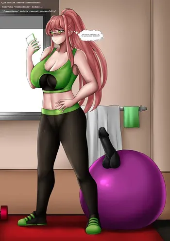 [Gen-kun] Monika Misadventures (Doki Doki Literature Club) [English] [Parody] manga cover