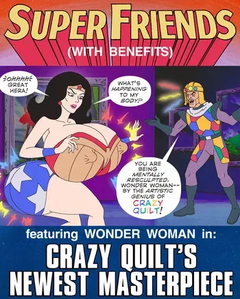 Super Friends with Benefits: Crazy Quilt's Newest Masterpiece (short commission -- complete) manga cover