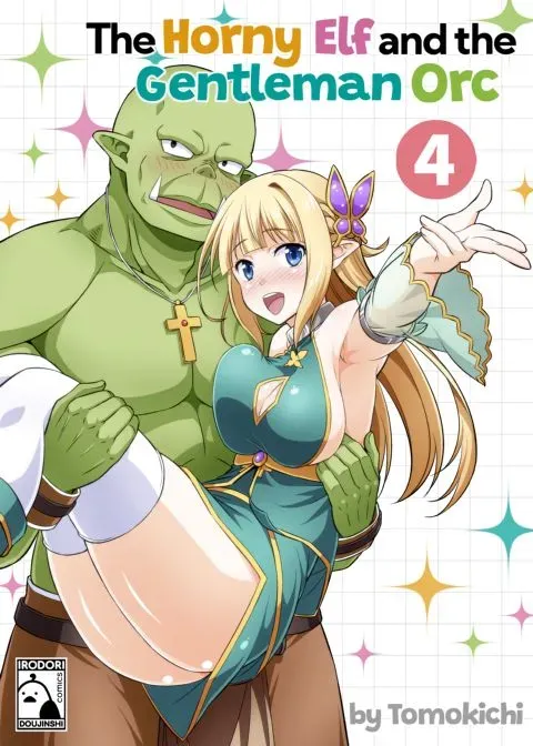 The Horny Elf and the Gentleman Orc 4 manga cover