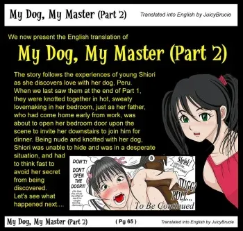 [Haruharudo] Watashinchi no Oinu-sama 02 | My Dog, My Master (Part 2) [English] [JuicyBrucie] manga cover