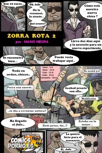 [Sparrow] Club BBB (Break a Bitch Brigade) / Brigada de la zorra rota 2 (Spanish) manga cover