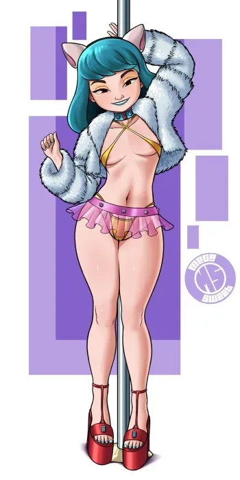 [MegaSweet] Emma Cat Dance (LEGO Friends) manga cover