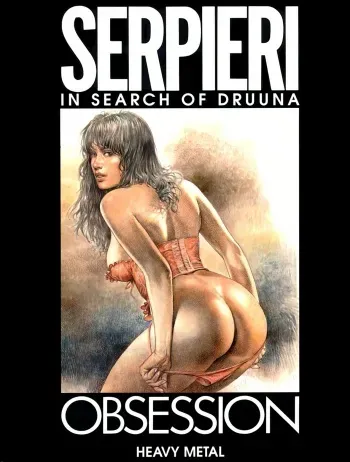 Obsession: In Search of Druuna manga cover