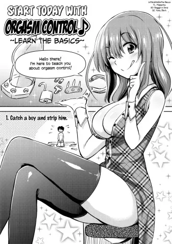 [Akai Mato] Ashita Hajimetai Shasei Kanri ~Daitai Konna Mon Hen~ | Orgasm Control (Boku wa Kanri Kanri Kanri Sarete Iru Melonbooks Kounyuu Tokuten) [English] =LWB= manga cover