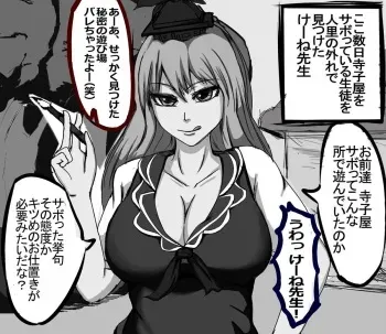 [Work] Keine Sensei no Oshioki (Touhou Project) manga cover