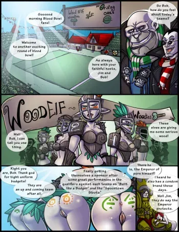 [shia] Blood Bowl (Warhammer) [Ongoing] manga cover