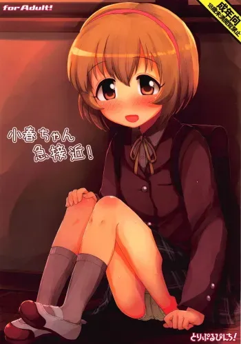(C93) [Triple Pinch! (Hikami Izuto)] Koharu-chan Kyuusekkin! (THE IDOLM@STER CINDERELLA GIRLS) manga cover