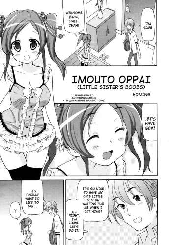 Imouto Oppai manga cover