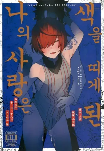 (C97) [Koko no ka (Asahi) ] Iro Ni De De Nikeri Wagakoiha | 색을 띠게 된 나의 사랑은 (Fate Grand Order) [Korean] manga cover