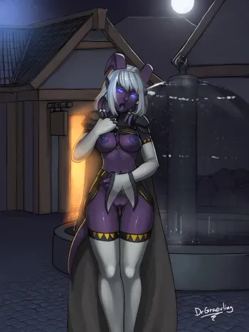 [DrGraevling] Chataya's Wet Night On Town (World of Warcraft) manga cover