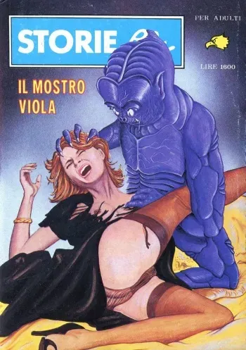 [Manlio Truscia] Storie Blu #62 - Il Mostro Viola [Akujo] manga cover