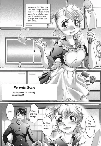 Parents Gone manga cover