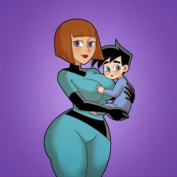 [Fufan] Maddie and Danny Fenton (Danny Phantom) manga cover