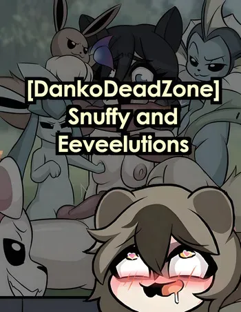 [DankoDeadZone] Snuffy and Eeveelutions (Pokemon - vshojo) manga cover