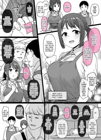 A Serious Part-Time Kouhai manga cover