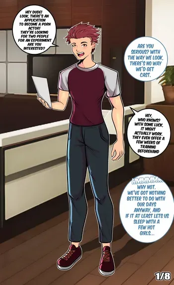 [LesslieTG] Porn Audition manga cover