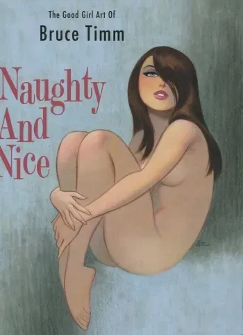 THe Good Girl Art of Bruce TIMM Naughty and nice manga cover
