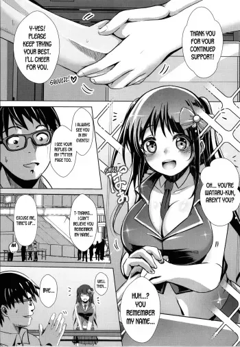 Even if You Turn Into a Perverted Idol... manga cover