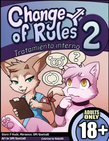 [Darkmirage] Change of Rules 2: Inner Treatment / Cambio de reglas 2: Tratamiento Interno [Coloreado][ReDoXX][Spanish] manga cover