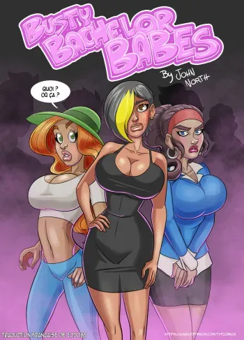 [John North] Busty Bachelor Babes [French][Edd085] manga cover
